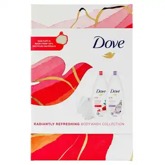 Sainsbury's Dove Multi Branded Radiantly Refreshing Duo Gift Set x2 offer