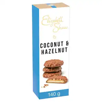 Sainsbury's Elizabeth Shaw Coconut & Hazelnut Biscuits 140g offer