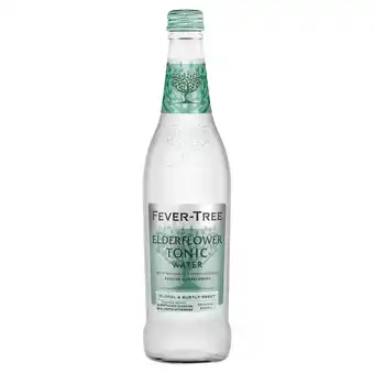 Sainsbury's Fever Tree Elderflower Tonic Water 500ml (Sugar levy applied) offer