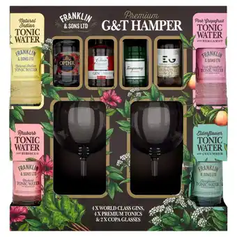 Sainsbury's Franklin & Sons Ltd Premium G&T Hamper offer