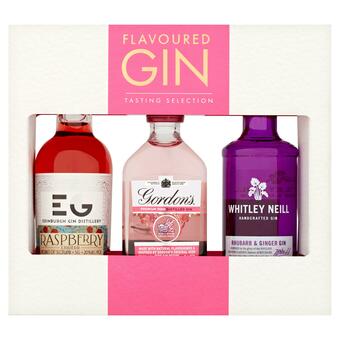 Sainsbury's Flavoured Gin Selection Gift Set 3x50ml offer