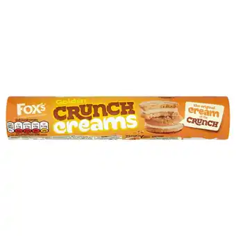 Sainsbury's Fox's Golden Crunch Creams Biscuits 230g offer