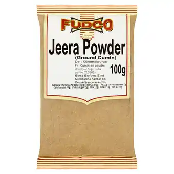 Sainsbury's Fudco Jeera Powder 100g offer