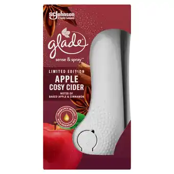 Sainsbury's Glade Sense & Spray Apple Cosy Cider Motion Activated Autospray Diffuser 20ml offer