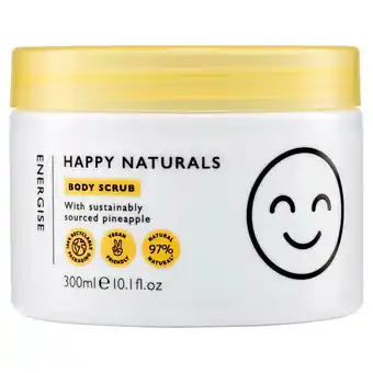 Sainsbury's Happy Naturals Body Scrub Energise 300ml offer