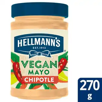Sainsbury's Hellmann's Chipotle Vegan Mayonnaise 270g offer