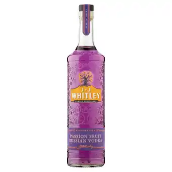 Sainsbury's J.J Whitley Passion Fruit Russian Vodka 70cl offer