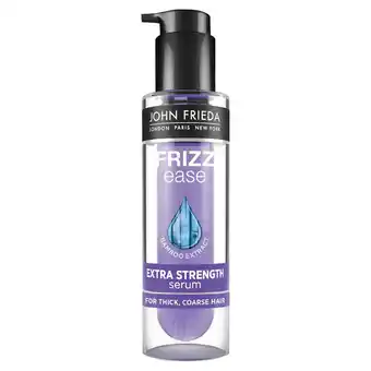 Sainsbury's John Frieda Frizz Ease Extra Strength Serum 50ml offer