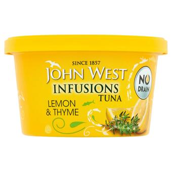 Sainsbury's John West Infusions Tuna Lemon & Thyme 80g offer