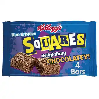 Sainsbury's Kellogg's Rice Krispies Squares Totally Chocolate x4 offer
