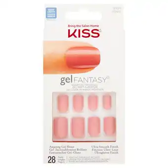 Sainsbury's Kiss Gel Fantasy Short Length Nails x28 offer