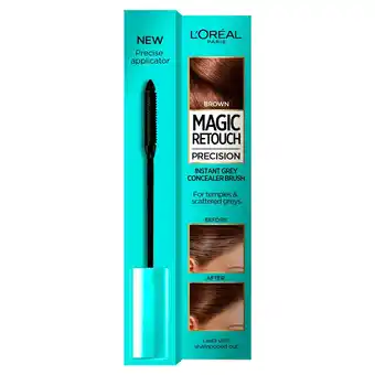 Sainsbury's L'Oreal Magic Retouch Brown Precision Instant Grey Concealer Brush offer