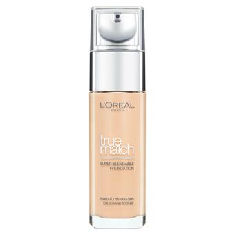 Sainsbury's L'Oreal Paris True Match Foundation 4.W Golden Natural 30ml offer
