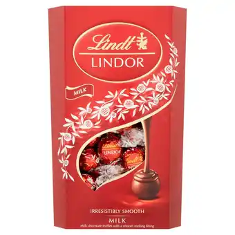 Sainsbury's Lindt Lindor Milk Chocolate Truffles Box 600g offer