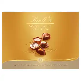 Sainsbury's Lindt Swiss Luxury Selection Chocolate Box 195g offer