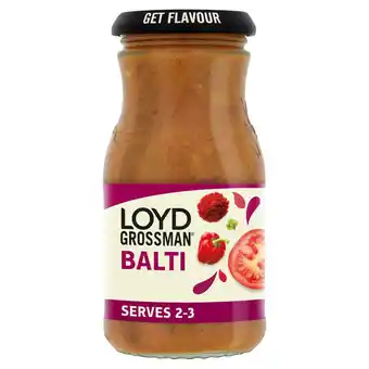 Sainsbury's Loyd Grossman Balti Curry Sauce 350g offer