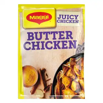Sainsbury's Maggi Juicy Creamy Butter Chicken Recipe Mix 46g offer