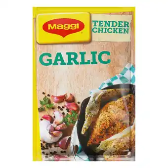 Sainsbury's Maggi So Tender Garlic Chicken Recpie Mix 23g offer