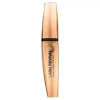 Sainsbury's Max Factor Lash Revival Mascara, Shade Black 001 25.8g offer