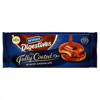 Sainsbury's McVitie's Digestives The Fully Coated One in Milk Chocolate 149g offer