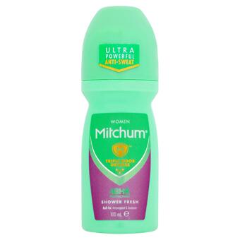 Sainsbury's Mitchum Shower Fresh Roll-On Anti-Perspirant Deodorant 100ml offer