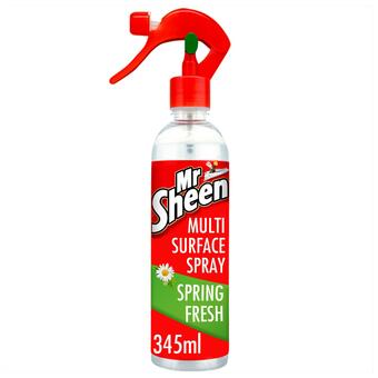 Sainsbury's Mr Sheen Express Mist Spring Meadow Polish 345ml offer