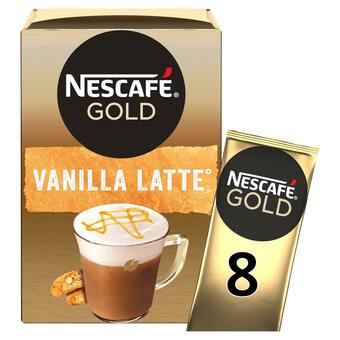 Sainsbury's Nescafe Gold Vanilla Latte Instant Coffee Sachets x8 offer