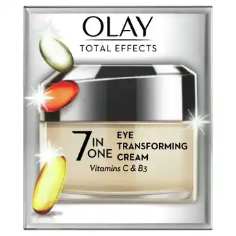 Sainsbury's Olay Total Effects 7-in-1 Eye Transforming Cream, 15ml offer