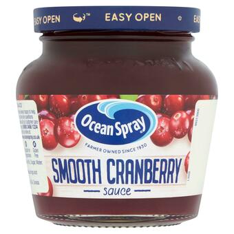 Sainsbury's Ocean Spray Smooth Cranberry Sauce 250g offer