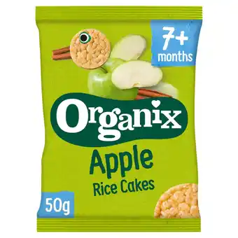 Sainsbury's Organix Apple Rice Cakes 50g offer