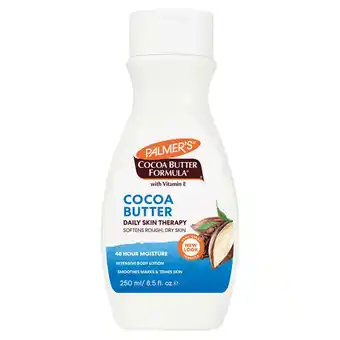 Sainsbury's Palmer's Cocoa Butter Lotion 250ml offer
