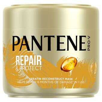 Sainsbury's Pantene Repair & Protect Keratin Hair Mask For Weak & Damaged Hair 300ml offer