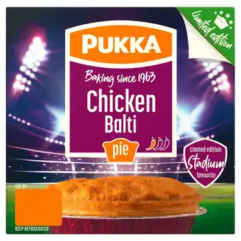 Pukka Chicken Balti Pie