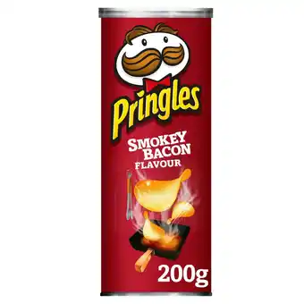 Sainsbury's Pringles Smokey Bacon 200g offer