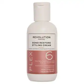 Sainsbury's Revolution Haircare London Plex Bond Restore Styling Cream x6 100ml offer