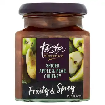 Sainsbury's Sainsbury's Chutney Apple & Pear, Taste the Difference 300g offer