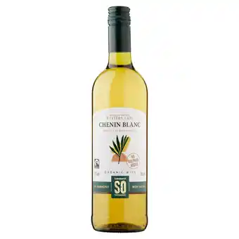 Sainsbury's Sainsbury's SO Organic Fairtrade Chenin Blanc 75cl offer