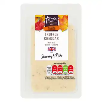 Sainsbury's Sainsbury's Truffle Cheddar, Taste the Difference 200g offer