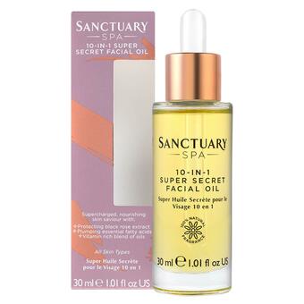 Sainsbury's Sanctuary Spa 10-in-1 Super Secret Facial Oil 30ml offer
