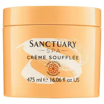Sainsbury's Sanctuary Spa Crème Soufflée 475ml offer