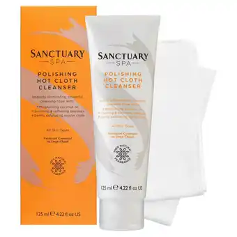 Sainsbury's Sanctuary Spa Polishing Hot Cloth Cleanser 125ml offer