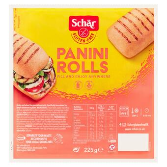 Sainsbury's Schar Gluten Free Panini Rolls x3 offer