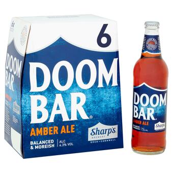 Sainsbury's Sharp's Doom Bar Amber Ale 6x500ml offer