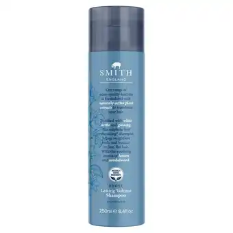 Sainsbury's Smith England Boost Lasting Volume Shampoo 250ml offer