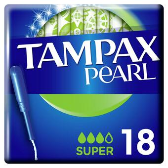 Sainsbury's Tampax Pearl Super Tampons Applicator x18 offer