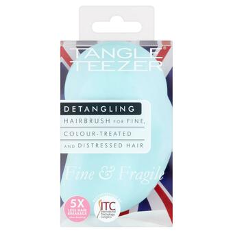 Sainsbury's Tangle Teezer Fine & Fragile Detangling Hairbrush Mint Lilac offer