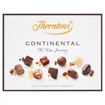 Sainsbury's Thorntons Continental Collection 264g offer