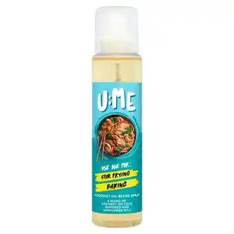 Sainsbury's U:ME Coconut Oil Blend Spray 200ml offer
