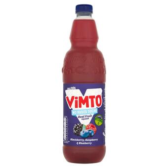 Sainsbury's Vimto Real Fruit Squash Blackberry, Raspberry & Blueberry 1L offer
