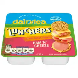 Asda Dairylea Lunchers Ham And Cheese Convenience Meals 65 Gr offer